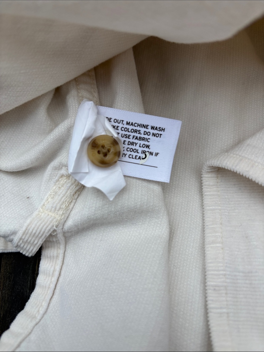 Women's Corduroy Popover Shirt by Duluth Trading Company Size M - Picture 7 of 8